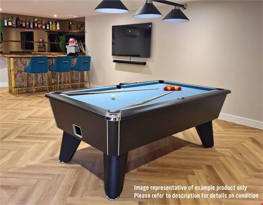 Signature Champion Premium Edition Pool Table: Black - Warehouse Clearance
